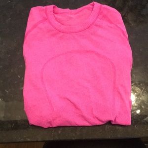 Lululemon  long sleeve running/ exercise shirt